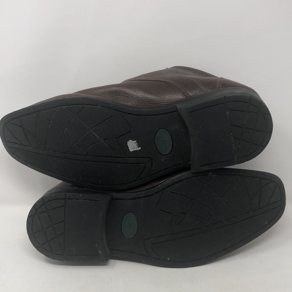 Sandro Comfort Soft and Gel Buttery Soft Chocolate Leather Chukka Boots - Picture 11 of 13